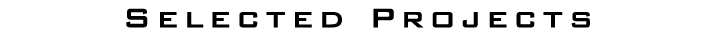 Selected Projects 