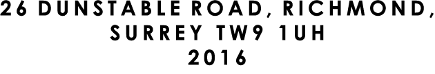 26 DUNSTABLE ROAD, RICHMOND, SURREY TW9 1UH 2016